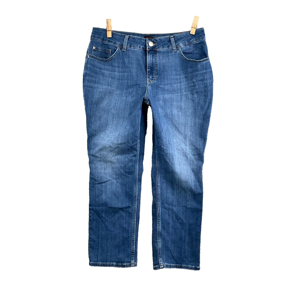 Lee Jeans Womens Plus 18W Blue Whisker Denim Relaxed Fit Baggy‎ Skate Grunge